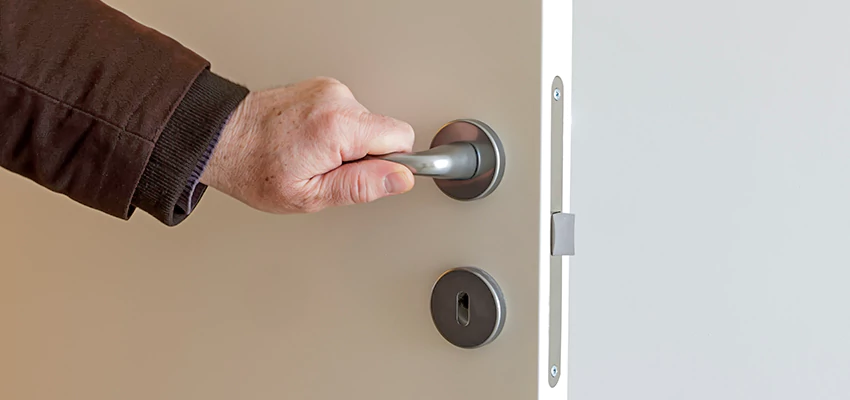 Restroom Locks Privacy Bolt Installation in Pinole, California